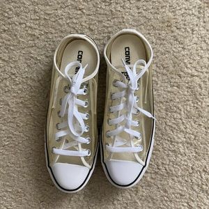 Converse clear sneakers